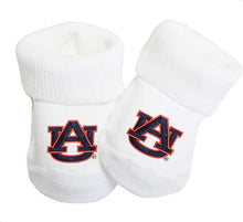 Load image into Gallery viewer, AUBURN NEWBORN BOOTIES