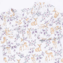 Load image into Gallery viewer, FLORAL DEER KIMONO GOWN & HEADBAND