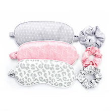 Load image into Gallery viewer, SATIN EYE MASK & SCRUNCHIE SET