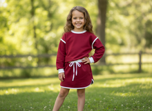 Load image into Gallery viewer, JOSIE CRIMSON SKORT SET