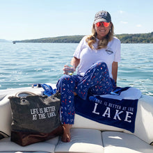 Load image into Gallery viewer, LAKE 50" X 60" PLUSH BLANKET