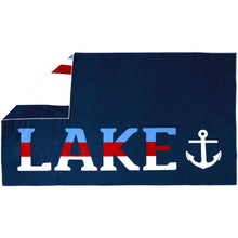 Load image into Gallery viewer, LAKE BEACH TOWEL