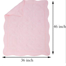 Load image into Gallery viewer, BABY QUILT BABY PINK
