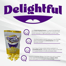 Load image into Gallery viewer, ANDERSEN'S CRAZY CANDY FREEZE DRIED CANDY - LEMON BURSTS