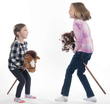 Load image into Gallery viewer, STICK BROWN HORSE WITH SOUND