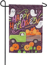 Load image into Gallery viewer, BOO TRUCK GARDEN SUEDE FLAG
