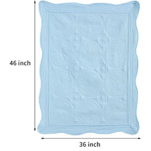 Load image into Gallery viewer, BABY QUILT BLUE