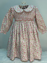 Load image into Gallery viewer, FUCHSIA PINK FLOWER CATE DRESS