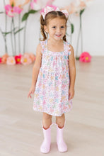 Load image into Gallery viewer, SPRINGTIME BOWS RUFFLE DRESS