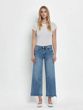 Load image into Gallery viewer, FLYING MONKEY SAGACITY CROP WIDE LEG JEANS