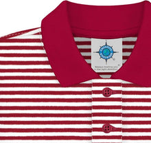 Load image into Gallery viewer, ALABAMA STRIPED POLO SHIRT