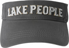 Load image into Gallery viewer, WE PEOPLE LAKE PEOPLE VISOR HAT