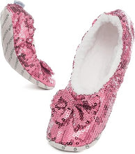 Load image into Gallery viewer, CLASSIC BLING HOUSE SLIPPERS - PINK