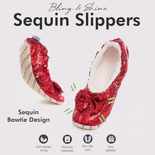 Load image into Gallery viewer, CLASSIC BLING HOUSE SLIPPERS - RED