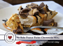 Load image into Gallery viewer, NO-BAKE PEANUT BUTTER CHEESECAKE MIX
