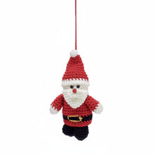 Load image into Gallery viewer, CROCHET CHRISTMAS CHARACTERS ORNAMENTS