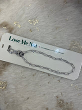 Load image into Gallery viewer, LOSE ME NOT SILVER PHONE WRISTLET