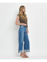 Load image into Gallery viewer, FLYING MONKEY MOORLAND CUFF WIDE LEG JEANS