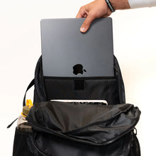 Load image into Gallery viewer, BURLEBO BLACK CAMO BACKPACK