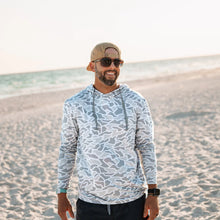 Load image into Gallery viewer, BURLEBO PERFORMANCE HOODIE - WHITE CAMO