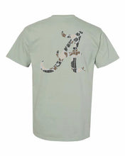 Load image into Gallery viewer, ALABAMA CAMO SCRIPT A TEE - BAY