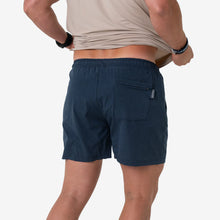 Load image into Gallery viewer, BURLEBO ATHLETIC SHORT - HEATHER NAVY