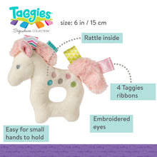 Load image into Gallery viewer, TAGGIES TEETHER RATTLE-PAINTED PONY