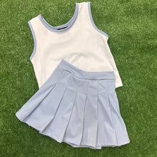 Load image into Gallery viewer, REMI SKORT SET - BLUE & WHITE