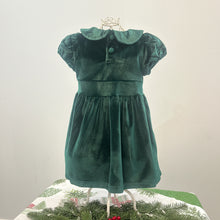 Load image into Gallery viewer, CAITLIN BOW VELVET DRESS