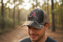 Load image into Gallery viewer, ALABAMA CAMO TRUCKER CAP