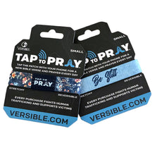 Load image into Gallery viewer, TAP TO PRAY™ WRISTBANDS - WILDFLOWER - BE STILL