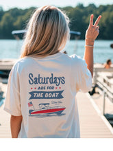 Load image into Gallery viewer, SATURDAYS ARE FOR THE BOAT - TEE