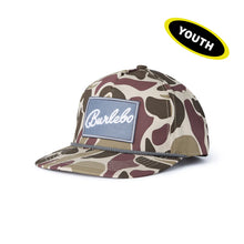 Load image into Gallery viewer, BURLEBO YOUTH CAP - GREY PATCH - CAMO