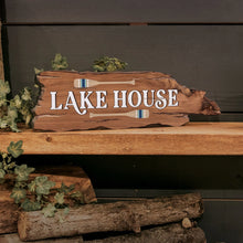 Load image into Gallery viewer, LAKE HOUSE DRIFTWOOD SIGN