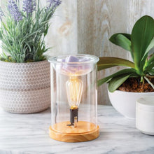 Load image into Gallery viewer, WOOD ABD GLASS WARMER