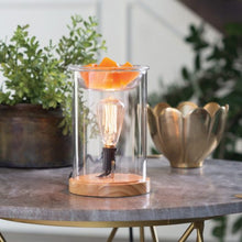 Load image into Gallery viewer, WOOD ABD GLASS WARMER