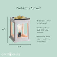 Load image into Gallery viewer, WHITE WEATHERED WOOD WARMER