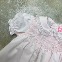 Load image into Gallery viewer, LISA SMOCKED DRESS BLOOMER SET - PREEMIE