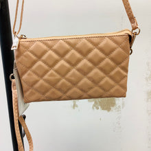 Load image into Gallery viewer, RILEY HIGH GLOSS QUILTED CROSSBODY