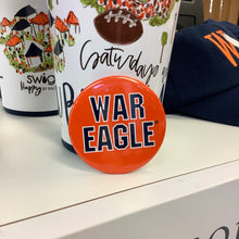 Load image into Gallery viewer, AUBURN GAME-DAY BUTTON - WAR EAGLE