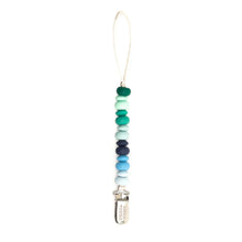 Load image into Gallery viewer, SILICONE BEADED PACIFIER CLIP