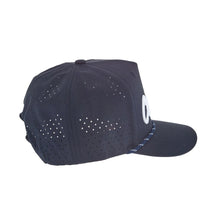 Load image into Gallery viewer, CADDIE PERFORMANCE ROPE HAT - NAVY/WHITE