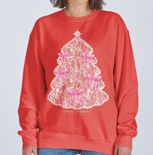 Load image into Gallery viewer, RED TREELACE SWEATSHIRT
