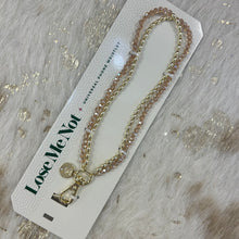 Load image into Gallery viewer, LOSE ME NOT GOLD PHONE WRISTLET
