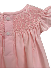 Load image into Gallery viewer, CATHERINE PINK PEARL SMOCKED DRESS