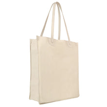 Load image into Gallery viewer, LEATHER TOTE - CREAM WHITE