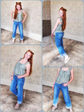 Load image into Gallery viewer, FLYING MONKEY MOORLAND CUFF WIDE LEG JEANS
