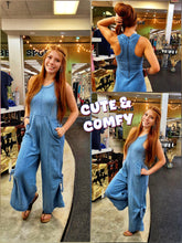 Load image into Gallery viewer, VIVIAN JUMPSUIT - BLUE