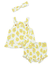 Load image into Gallery viewer, SUNFLOWER 2-PC. BLOOMER SET & HEADBAND