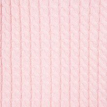 Load image into Gallery viewer, INFANT CABLE KNIT SWEATER WITH HAT - PINK